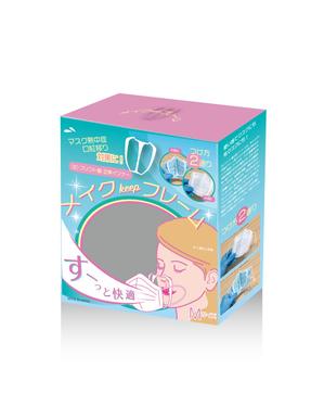 yukoyuさんの新商品のパッケージデザイン【メイクキープフレーム】【インナーマスク】への提案