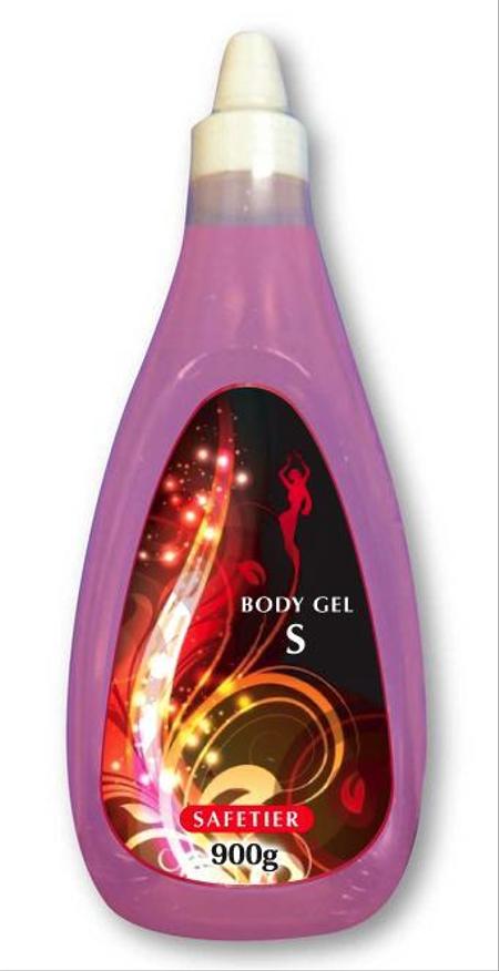 iiillliiiさんのラベルデザイン商品名「ＳＡＦＥＴＩＥＲ　ＢＯＤＹ　ＧＥＬ　Ｓ」ラベルデザイン制作依頼への提案