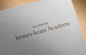 d-o2 (d-o2)さんの美容室『ba-boo by beauty:beast  Academy』ロゴ作成     への提案