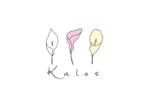 Erza (5d639b079af9f)さんの子供向けハイブランドドレスレンタル店「kalos」のロゴへの提案