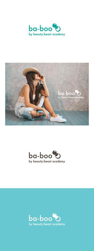 red3841 (red3841)さんの美容室『ba-boo by beauty:beast  Academy』ロゴ作成     への提案