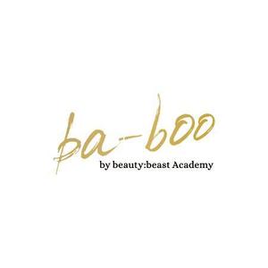 alne-cat (alne-cat)さんの美容室『ba-boo by beauty:beast  Academy』ロゴ作成     への提案