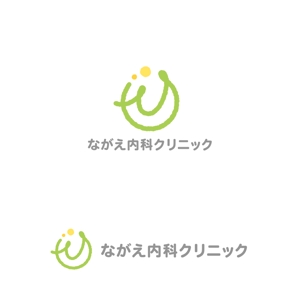 marutsuki (marutsuki)さんの内科クリニック「ながえ内科クリニック」のロゴ、法人名デザイン。への提案