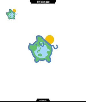 queuecat (queuecat)さんの豚の貯金箱のイラストへの提案