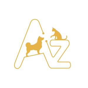 KOHana_DESIGN (diesel27)さんの動物病院　Azをメインに犬と猫のシルエットを組み合わせたロゴへの提案