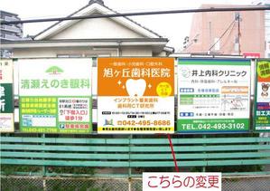 panni ()さんの歯科医院の駅前の看板のデザインへの提案
