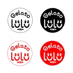 abi_sadaさんのジェラート店名「Gelato　LüLü」のロゴデザインへの提案