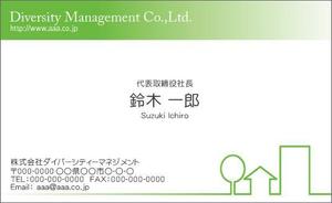 myhask ()さんの不動産会社の名刺デザイン制作への提案