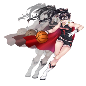 hyak (_wan_nyan_)さんのバスケ少女のイラスト制作（複数当選有り）への提案