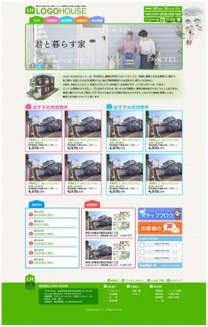 momomama (momomama)さんの不動産会社のウェブデザイン作成への提案