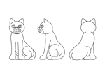鈴木　秀明 (bitd)さんの動物のイラスト3面図×５種類への提案