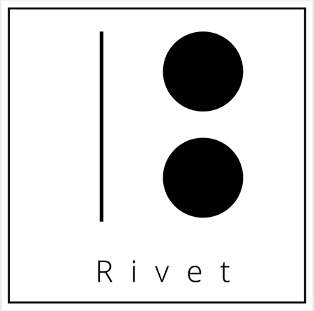 tom0702さんの新会社【Rivet】のロゴへの提案