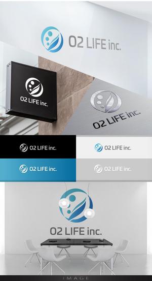 Cobalt Blue (Cobalt_B1ue)さんの会社のロゴ製作依頼【O2 LIFE inc.】への提案