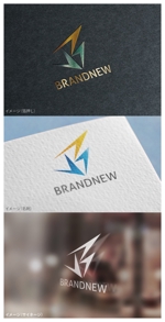 mogu ai (moguai)さんの会社のロゴ制作「株式会社BRANDNEW」への提案