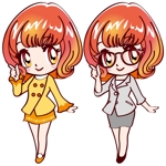 mamikaru (mamikaru)さんのアプリの女性キャラクター(アドバイザー)への提案