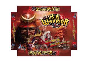 MCDF (MCDF)さんの戦国ボードゲーム「戦国WARRIOR」の箱のデザインへの提案