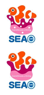 和宇慶文夫 (katu3455)さんの「SEA○（シーコロ）」のロゴ作成への提案