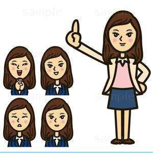 THE_watanabakery (the_watanabakery)さんのアプリの女性キャラクター(アドバイザー)への提案