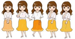 sakakura (sakakura)さんのアプリの女性キャラクター(アドバイザー)への提案