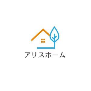 Okumachi (Okumachi)さんの住宅会社　新モデル　ブランド名「アリスホーム」のロゴ制作のお願いへの提案