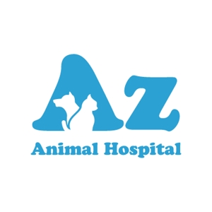 cozzy (cozzy)さんの動物病院　Azをメインに犬と猫のシルエットを組み合わせたロゴへの提案