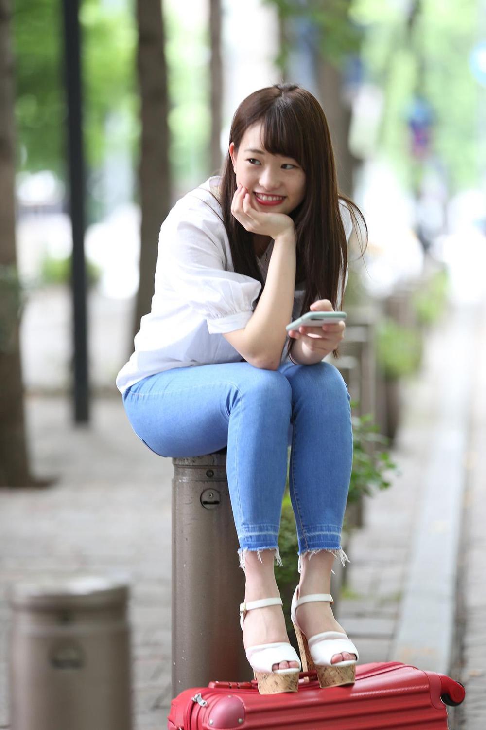 熟女のセクシーカット撮影