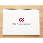 yusa_projectさんの広告イベント会社「Mei Corporation」の企業ロゴへの提案