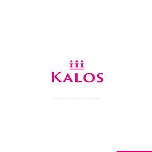 Ü design (ue_taro)さんの子供向けハイブランドドレスレンタル店「kalos」のロゴへの提案