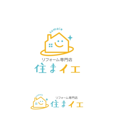 m_mtbooks (m_mtbooks)さんの住宅リフォーム店「すまいえ」のロゴへの提案