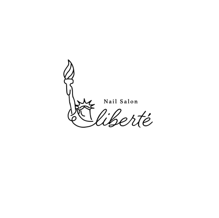 ITSUKI_DESIGNさんのネイルサロン　ロゴ　デザイン作成リベルテ【liberte】への提案