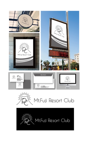 Hernandez (king_j)さんの宿泊施設「Mt.Fuji Resort Club」のロゴへの提案