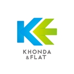 さんの「khonda & flat」のロゴ作成への提案