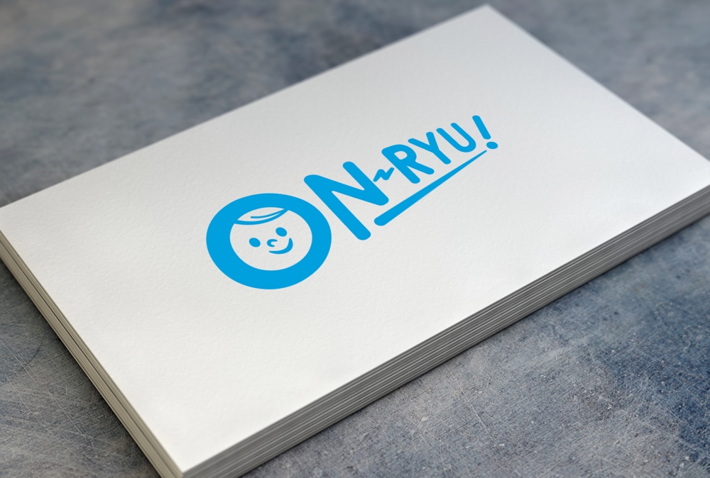 オンライン留学情報サイト「ON-RYU！」のロゴ制作