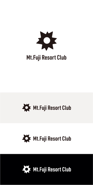 DECO (DECO)さんの宿泊施設「Mt.Fuji Resort Club」のロゴへの提案