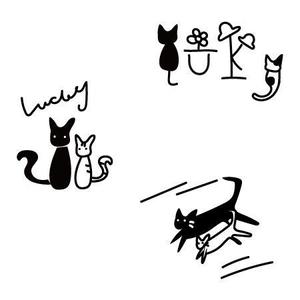 Rira (amenotiart-rira)さんの「カギしっぽ猫」のイラスト募集への提案