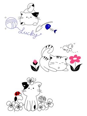 みい (mii_a18na)さんの「カギしっぽ猫」のイラスト募集への提案