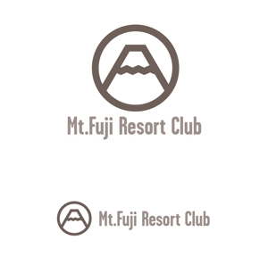 SSH Design (s-s-h)さんの宿泊施設「Mt.Fuji Resort Club」のロゴへの提案