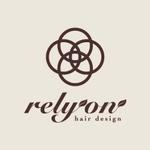 skyblue (skyblue)さんの「rely on   hair design」のロゴ作成への提案