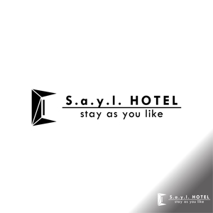 nom-koji (nom-koji)さんのアパートメントホテル「s.a.y.l.Hotel／stay as you like」のロゴへの提案