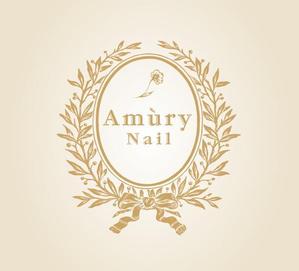 kazu5428さんの「Amùry Nail」のロゴ作成。新規オープンネイルサロン。への提案