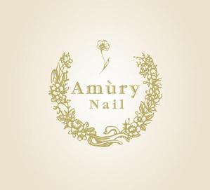 kazu5428さんの「Amùry Nail」のロゴ作成。新規オープンネイルサロン。への提案