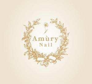 kazu5428さんの「Amùry Nail」のロゴ作成。新規オープンネイルサロン。への提案