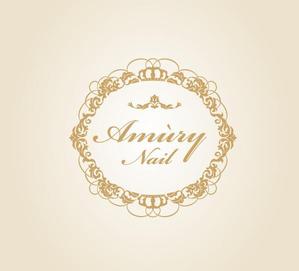 kazu5428さんの「Amùry Nail」のロゴ作成。新規オープンネイルサロン。への提案