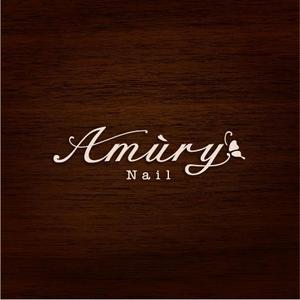 kozi design (koji-okabe)さんの「Amùry Nail」のロゴ作成。新規オープンネイルサロン。への提案