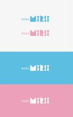 odo design (pekoodo)さんの新規会社「株式会社MiRii」ロゴと名刺型イベント投げ銭アプリ「I'mmm」のロゴの２点への提案