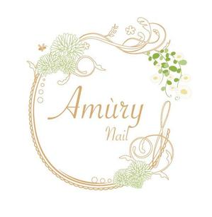 rusoo (itoh_mkobe)さんの「Amùry Nail」のロゴ作成。新規オープンネイルサロン。への提案