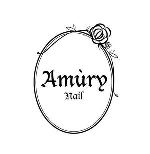 rusoo (itoh_mkobe)さんの「Amùry Nail」のロゴ作成。新規オープンネイルサロン。への提案