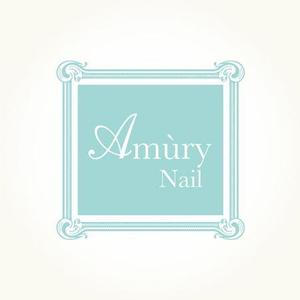 bukiyou (bukiyou)さんの「Amùry Nail」のロゴ作成。新規オープンネイルサロン。への提案