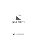 M+DESIGN WORKS (msyiea)さんの株式会社ネクストクリエイトのロゴとパーソナルトレーニングジム「BODY CREATE」のロゴへの提案