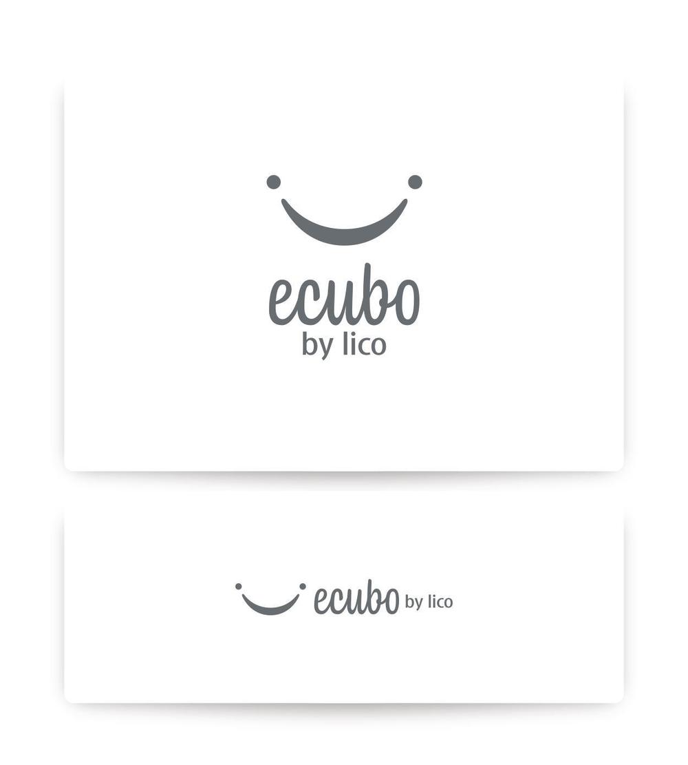 美容室　「ecubo by lico」のロゴ